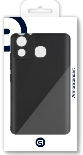 Чохол ArmorStandart for Infinix Hot 12i 4G X665B - Matte Slim Fit Black Camera cover (ARM62270)