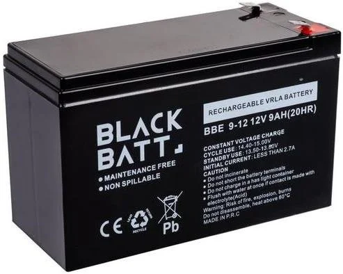Фото: Батарея для ДБЖ Blackbatt GEL12V/9Ah (BB 09 12V/9Ah) № 7 | KTC