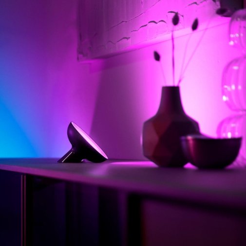 Лампа Philips Hue Bloom Black (929002376001)