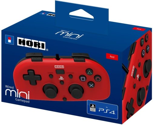 Геймпад Hori Mini Gamepad PS4 Red (4961818028418)