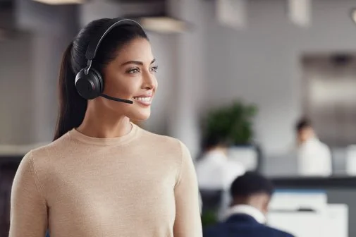 Фото: Гарнітура Jabra Evolve2 65 Link380c MS Stereo Black (26599-999-899) № 8 | KTC