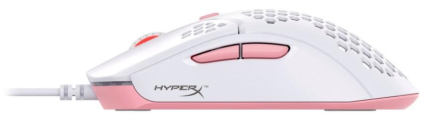 Миша HyperX Pulsefire Haste White/Pink (4P5E4AA)