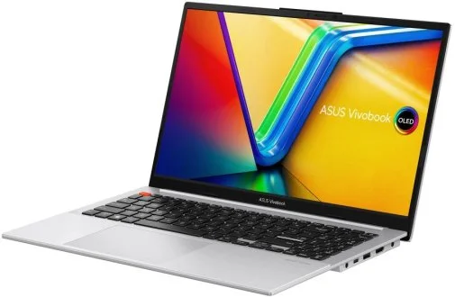 Фото: Ноутбук ASUS Vivobook S 15 OLED K5504VA-L1117WS Cool Silver - 15.6" OLED 60 Гц / Intel Core i9 / i9-13900H / DDR5 16 ГБ / PCI-E SSD 1 ТБ / Intel Iris Xe Graphics № 7 | KTC