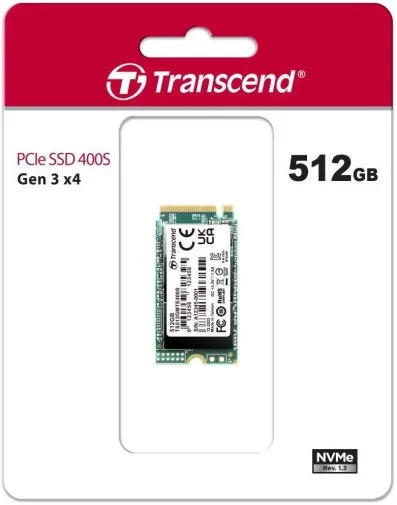 Фото: SSD-накопичувач Transcend 400S 2242 PCIe 3.0 x4 NVMe 512GB (TS512GMTE400S) № 4 | KTC
