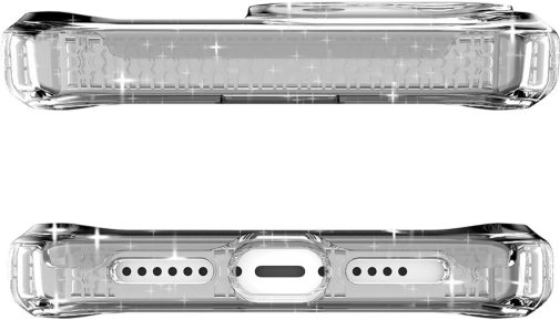 Чохол iTSkins for iPhone 14/13 - SUPREME R SPARK with MagSafe Spark Transparent (AP4N-MGSPA-SPTR)