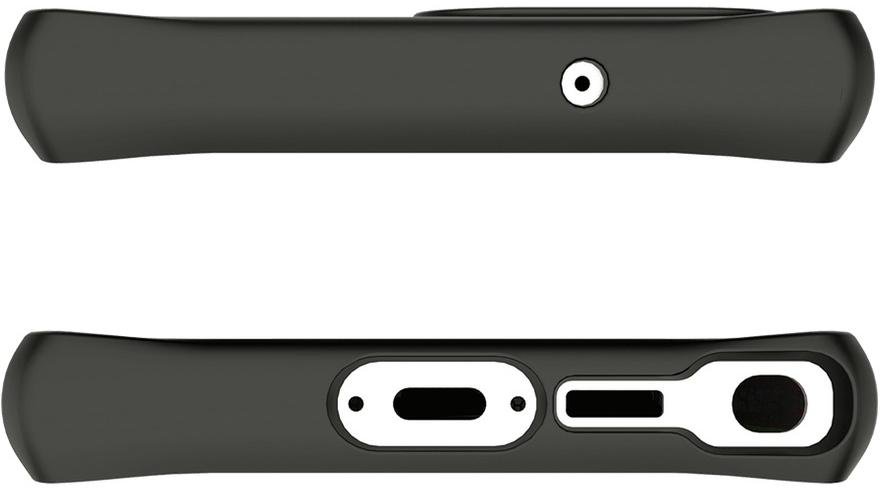 Чохол iTSkins for Samsung S23 Ultra - HYBRID R FROST with MagSafe Black and Transparent (SGCRHMFRT-BLCK)