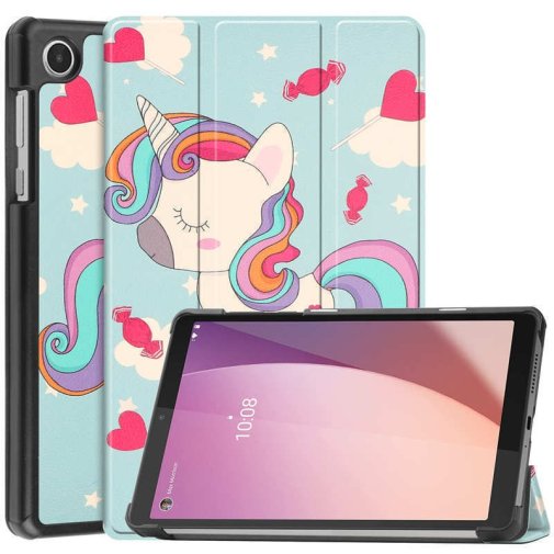  Чохол для планшета BeCover for Lenovo Tab M8 TB-300FU 4rd Gen - Smart Case Unicorn (709220)