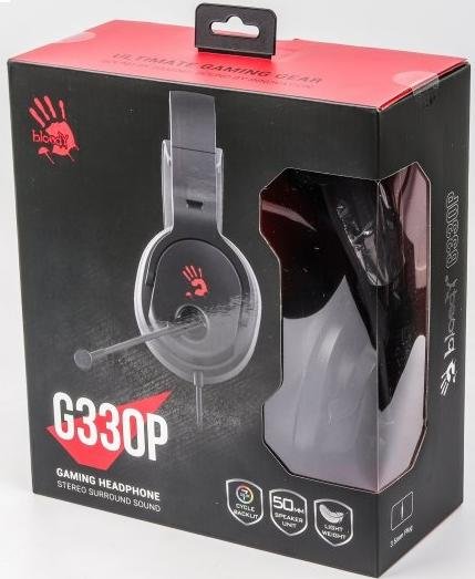 Гарнітура Bloody G330p Black