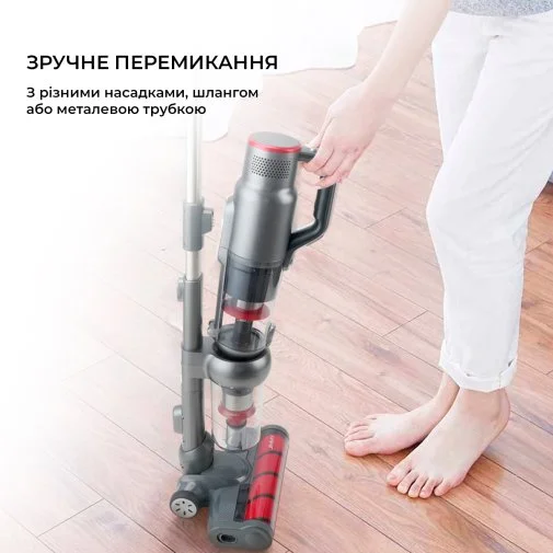 Фото: Ручний бездротовий пилосос JIMMY JV71 Grey (JV71 EU) № 23 | KTC