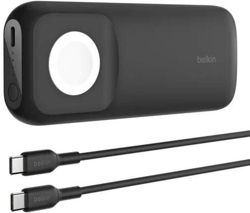 Фото: Батарея універсальна Belkin BoostCharge Pro 10000mAh 20W with Fast Wireless Charger for Apple Watch Black (BPD005BTBK) № 8 | KTC