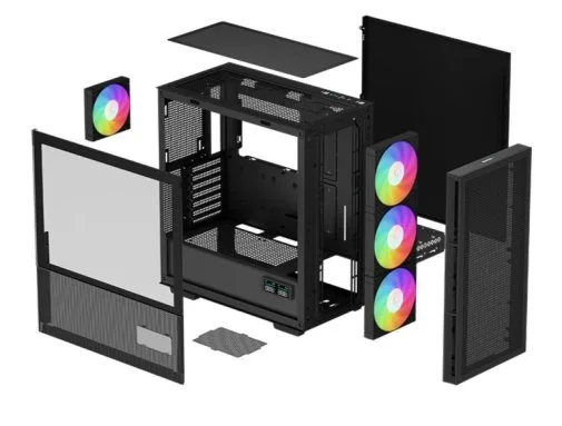 Фото: Корпус Deepcool CH560 Digital Black with window (R-CH560-BKAPE4D-G-1) № 22 | KTC