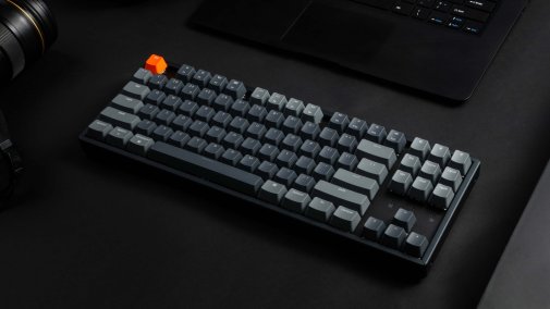 Клавіатура компактна Keychron K8 Gateron Red Hot-Swap RGB Wireless Black (K8J1_KEYCHRON)