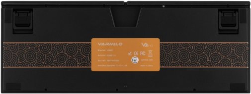 Клавіатура Varmilo VEM87 Beijing Opera 87Key EC V2 Iris ENG/UKR USB Black (A33A028C3A3A17A025)