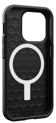 Чохол-накладка Urban Armor Gear для Apple iPhone 15 Pro - Civilian Magsafe, Black