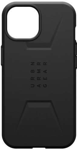 Чохол UAG for Apple iPhone 15 - Civilian Magsafe Black (114287114040)