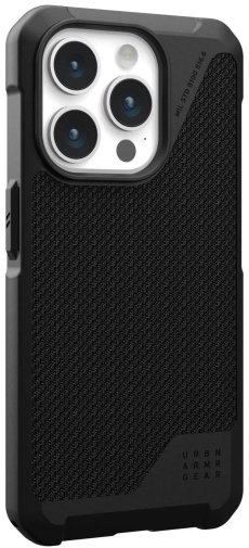 Чохол UAG for Apple iPhone 15 Pro - Metropolis LT Magsafe Kevlar Black (114277113940)