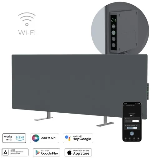 Фото: Конвектор AENO Premium Eco Smart GH5S LED Grey (AGH0005S) № 15 | KTC