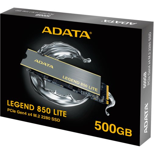 SSD-накопичувач A-Data Legend 850 Lite 2280 PCIe 4.0 x4 NVMe 1.4 500GB (ALEG-850L-500GCS)