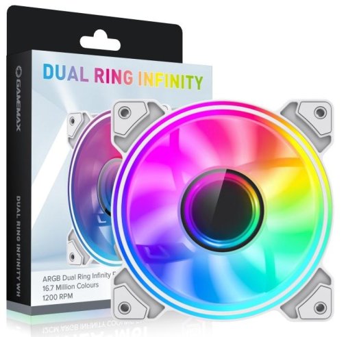 Кулер Gamemax Dual Ring Infinity White (Dual Ring Infinity WH)