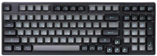 Фото: Клавіатура Akko 3098B Black/Cyan 98Key CS Jelly White ENG/UKR USB/WL Black (6925758617635) № 10 | KTC