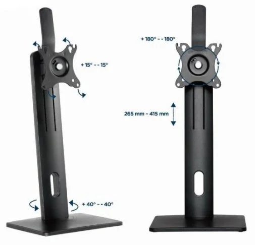 Фото: Кронштейн Gembird MS-D1-01 Black № 18 | KTC