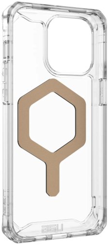 Чохол UAG for Apple iPhone 15 Pro Max - Plyo Magsafe Ice/Gold (114305114381)