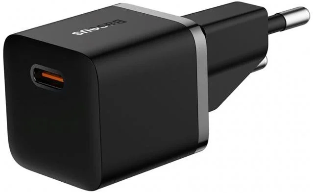 Фото: Зарядний пристрій Baseus GaN5 Fast Charger 1C 20W Black (CCGN050101) № 6 | KTC