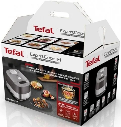 Фото: Мультиварка Tefal ExpertCook Induction (RK802B34) № 9 | KTC