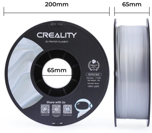 Філамент Creality 3D PLA Filament White (3301120004)