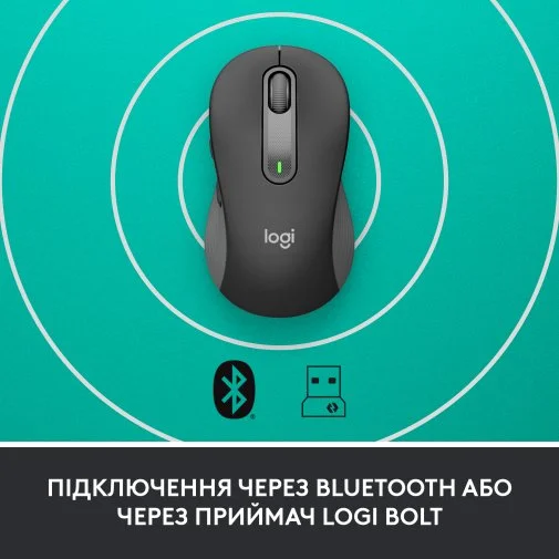 Миша Logitech Signature M650 Graphite for business (910-006274)