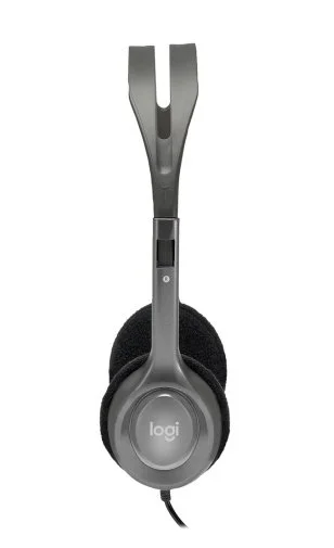 Фото: Гарнітура Logitech H110 Gray (981-000271) № 9 | KTC