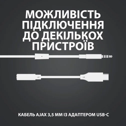 Фото: Навушники Logitech G333 White (981-000930) № 23 | KTC