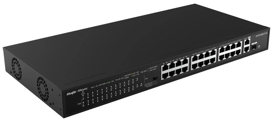 Фото: Комутатор Ruijie RG-ES126S-LP V2 № 8 | KTC