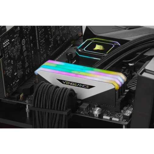 Фото: Оперативна пам’ять Corsair Vengeance RGB RT White DDR4 2x16GB (CMN32GX4M2Z3600C18W) № 9 | KTC
