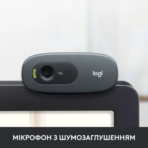 Фото: Web-камера Logitech C270 HD Black (960-001063) № 12 | KTC