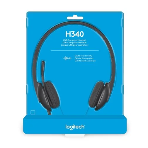 Фото: Гарнітура Logitech H340 USB Black № 15 | KTC