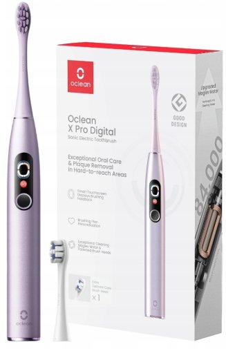 Електрична зубна щітка Oclean X Pro Digital Electric Purple (6970810553475)