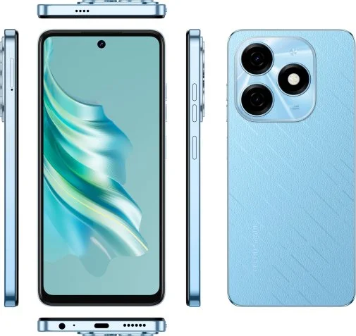 Фото: Смартфон TECNO Spark 20 KJ5n 8/256GB Magic Skin Blue (4894947013553) № 6 | KTC