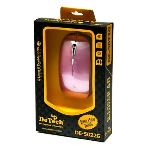Фото: Мишка DeTech DE-5022G фіолетова № 8 | KTC