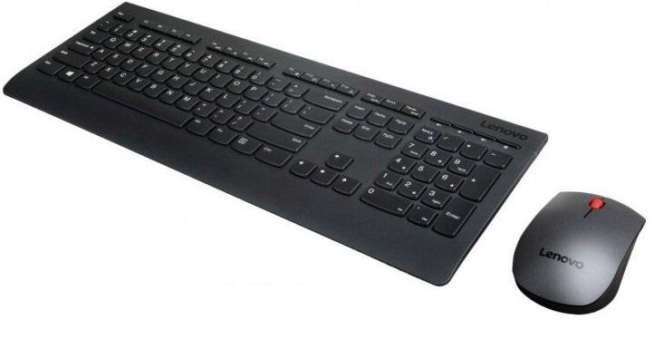 Комплект клавіатура+миша Lenovo Professional Wireless Combo UKR Black (4X31D64775)