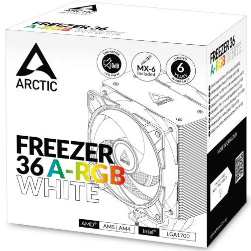 Фото: Кулер для процесора Arctic Freezer 36 ARGB White (ACFRE00125A) № 16 | KTC