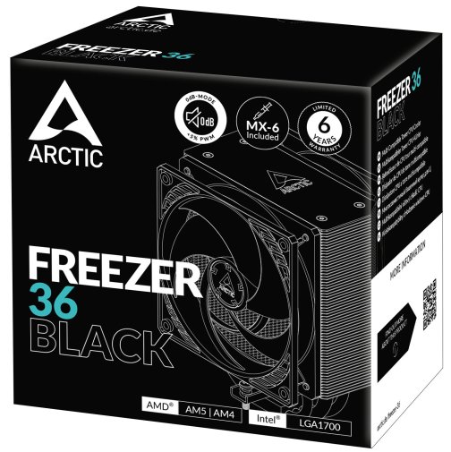 Кулер для процесора Arctic Freezer 36 Black (ACFRE00123A)