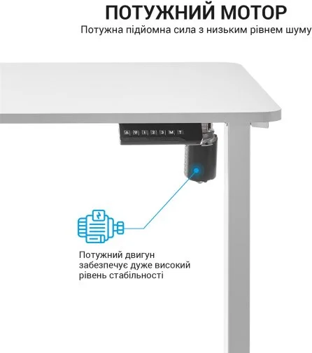Фото: Стіл комп’ютерний OfficePro ODE119W № 26 | KTC