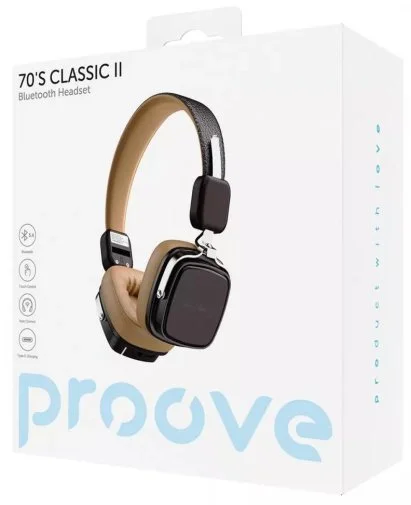 Фото: Навушники Proove 70s Classic II Beige/Brown (HPCL20010010) № 4 | KTC