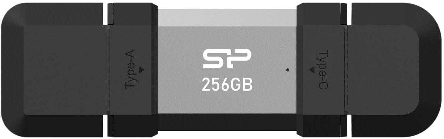 Флешка USB Silicon Power Mobile C51 256GB Silver (SP256GBUC3C51V1S)