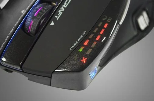Фото: Мишка Armaggeddon AlienCraft G13 червоно-чорна № 7 | KTC