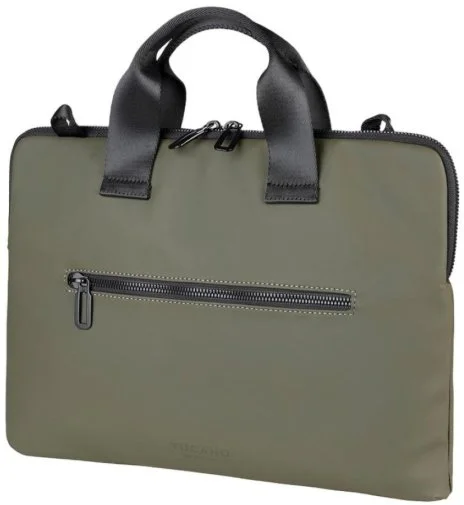 Фото: Сумка для ноутбука Tucano Gommo Super Slim 15.6 Military Green (BSGOM1516-VM) № 8 | KTC