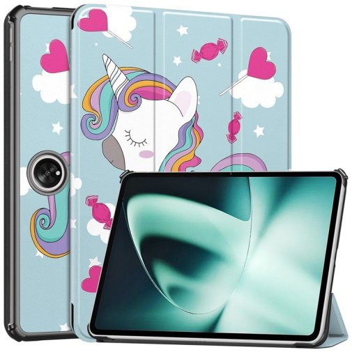 for Oppo Pad Neo OPD2302/Pad Air2 - Smart Case Unicorn