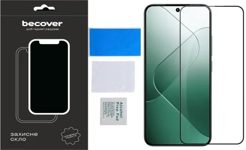 Фото: Захисне скло BeCover for Xiaomi 14 5G - Black (710789) № 10 | KTC