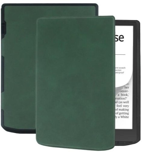 for Pocketbook 629 Verse/634 Verse Pro - Smart Case Dark Green
